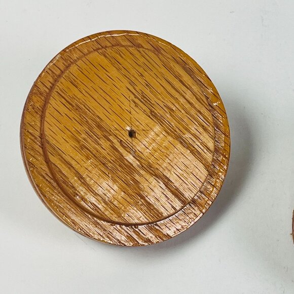 Handmade Hand Turned Wooden 3.5" Bowl,Trinket Box With Lid Fetl Bottom - Picture 4 of 9